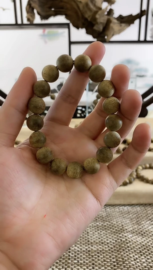 【闪购商品】沉香手串越南大叻黄熟香13MM手串