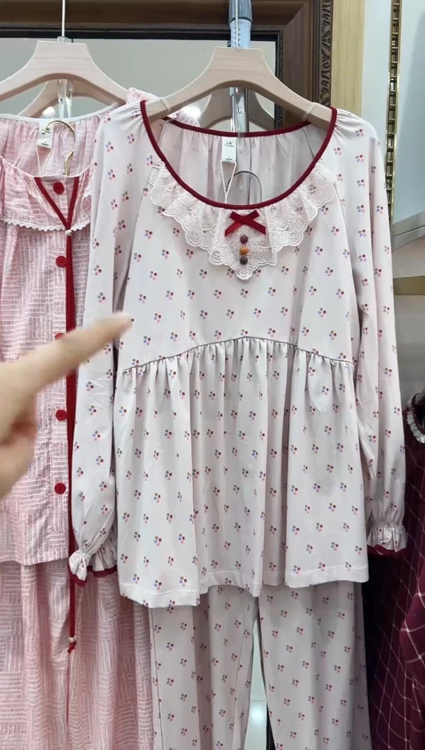 棉类混纺尘熙波点M