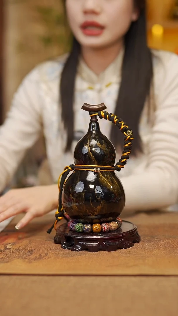 【闪购商品】502宴禾堂漆艺酒葫芦120