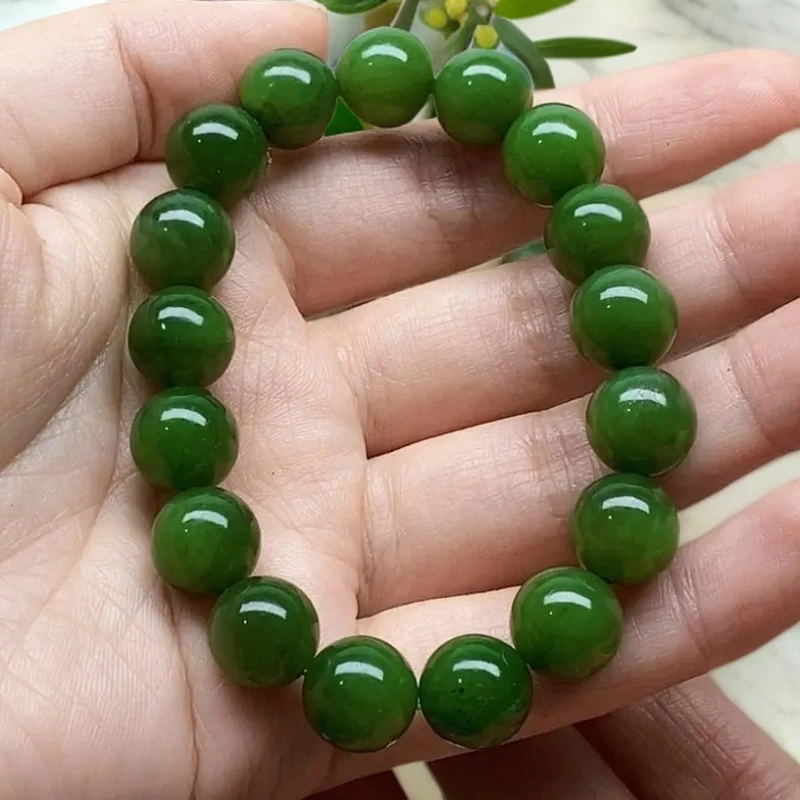 卡12时尚百搭碧玉圆珠微微包容