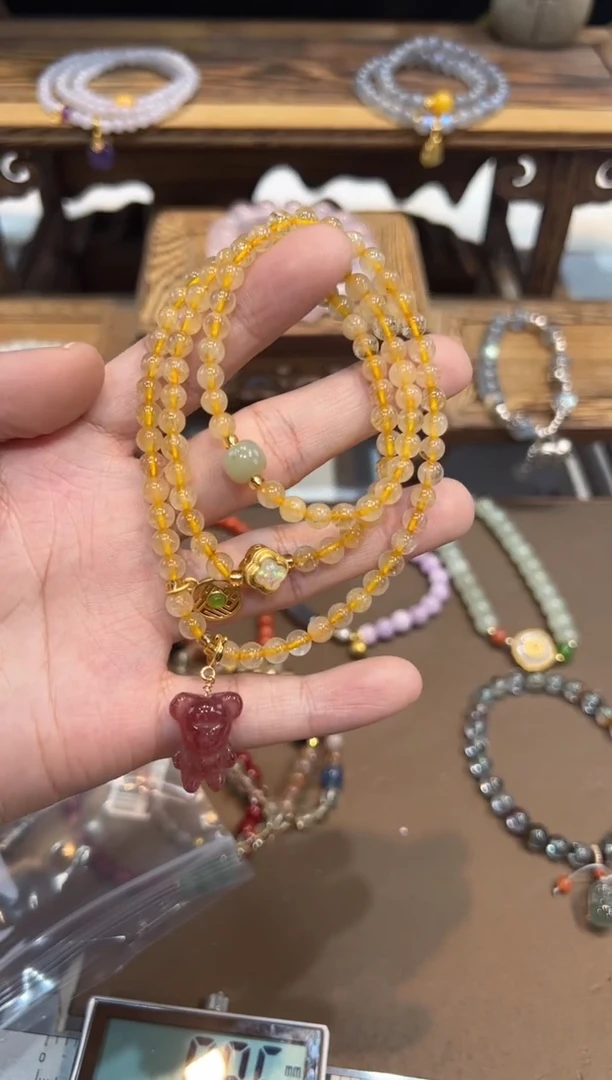 【闪购商品】水晶手绳未镶嵌@@手饰