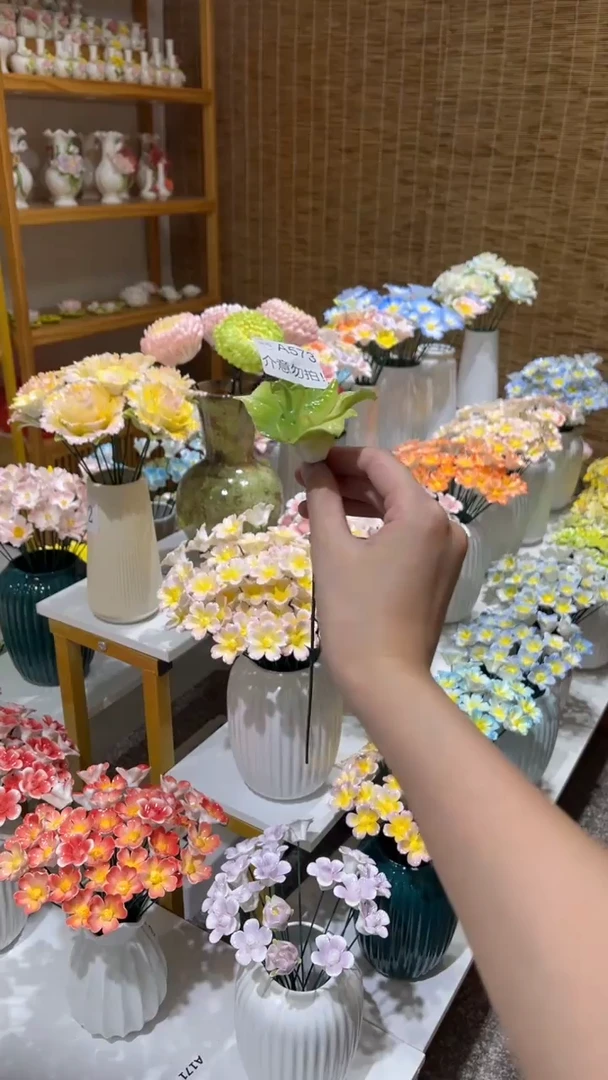 陶瓷花（微瑕-不退不换）-A573