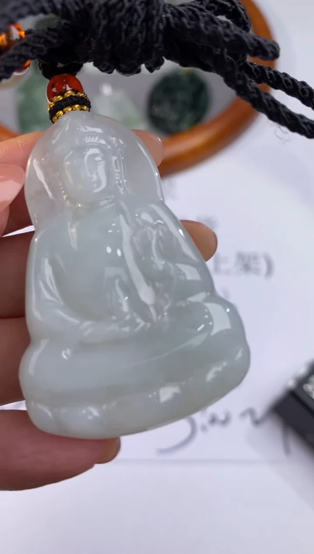 未镶嵌挂件翡翠307505     多人