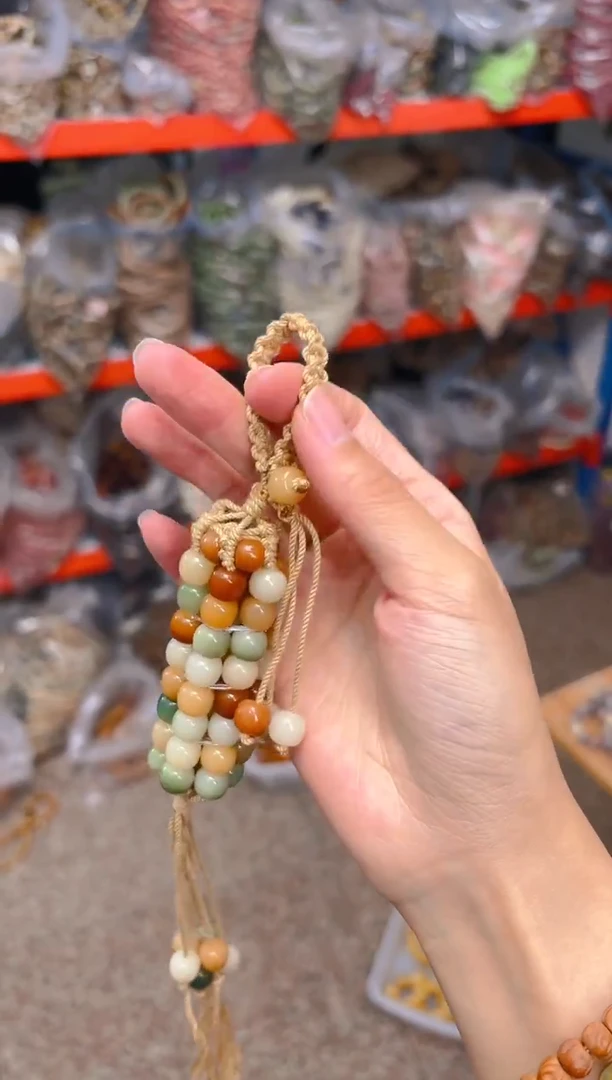 吊坠菩提根/象牙果多宝玉米挂件