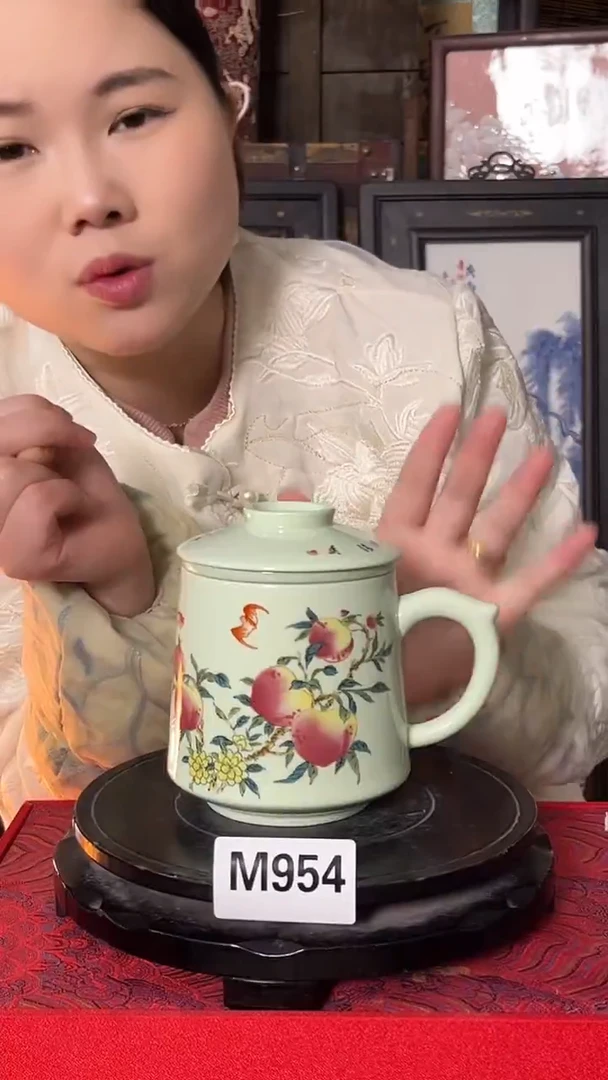 摆件陶景德镇陶瓷摆件M954