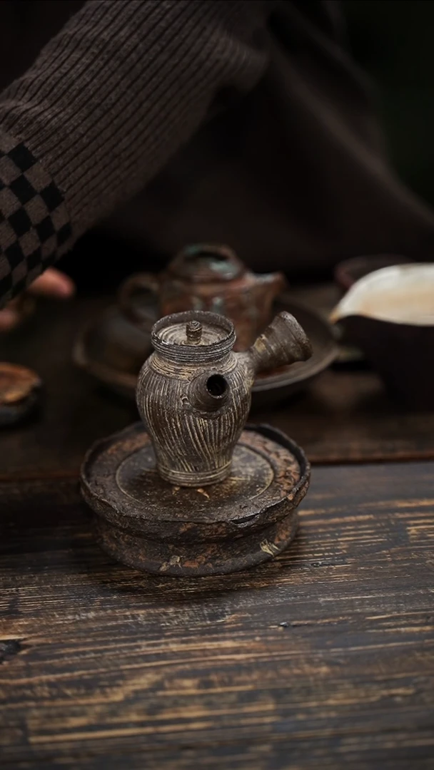 全手制作 南蛮侧把壶90CC