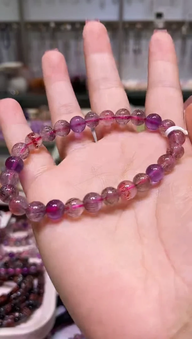 未镶嵌手链水晶多样性发其一超七7+