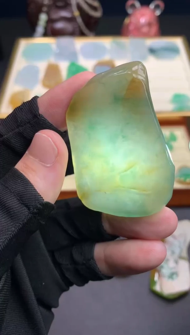 未镶嵌定制翡翠天然翡翠裸石（包工）