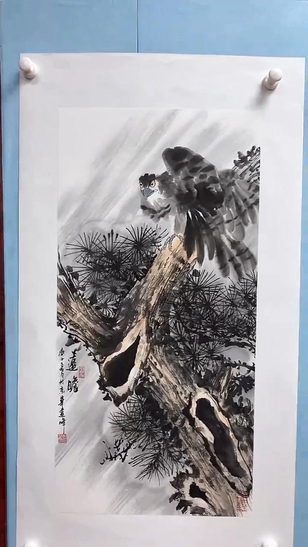 【闪购商品】国画莫远峰国画作品m5