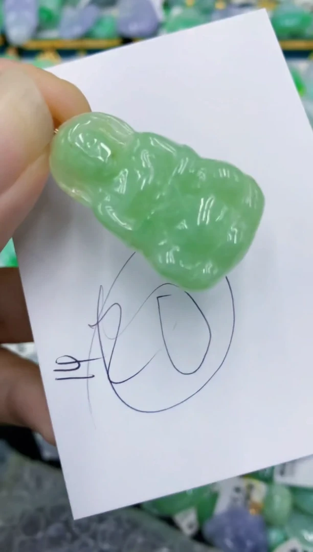 翡翠未镶嵌颈饰1111111111