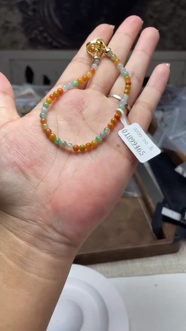 未镶嵌手链翡翠手串