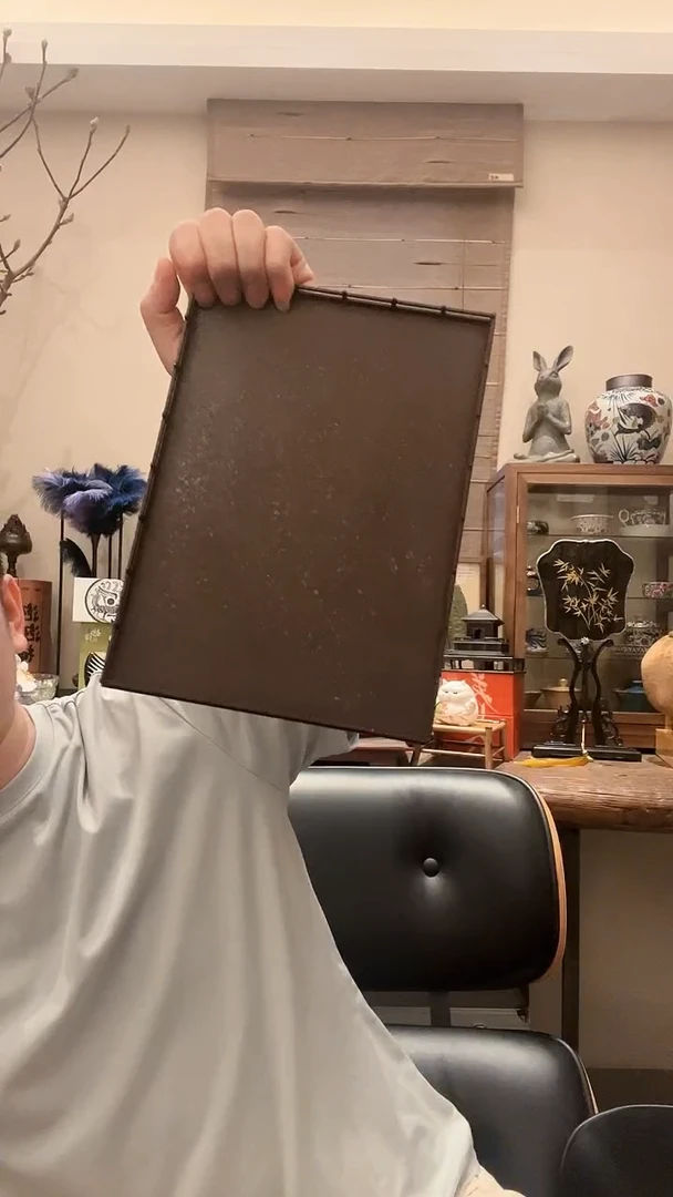 琉璃手工艺品琉璃手工艺品元亓·玄铁铁艺茶盘