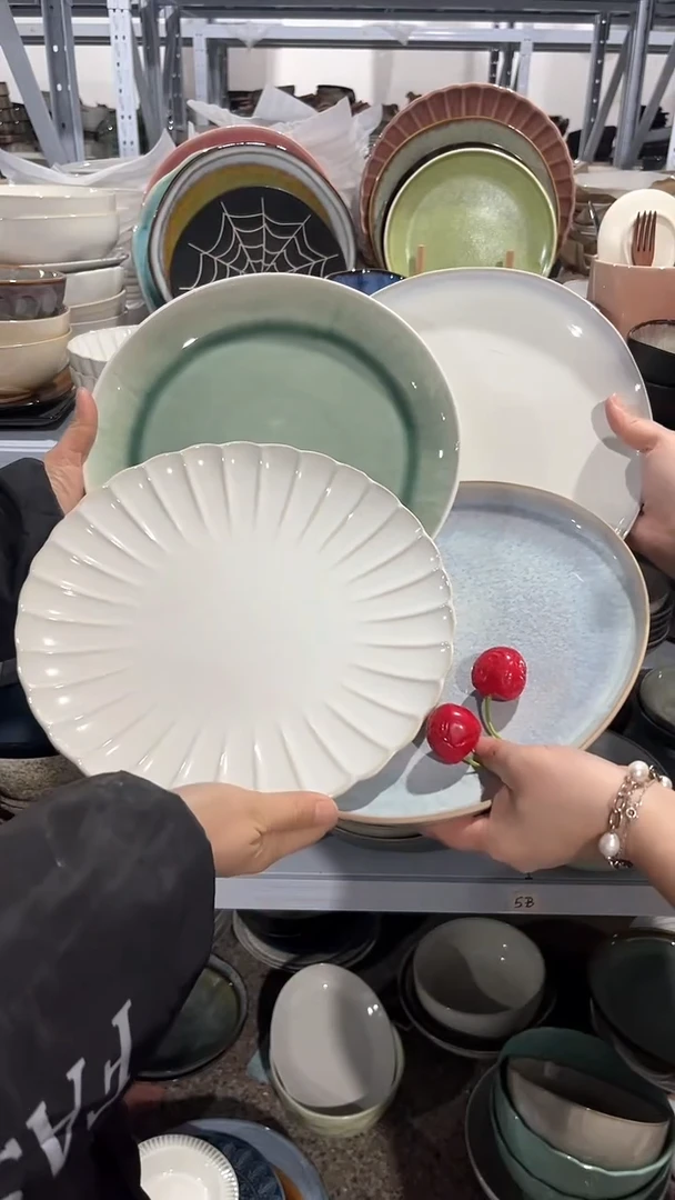 【闪购商品】瓷片外贸尾货瑕疵满20包邮X4 大盘组合