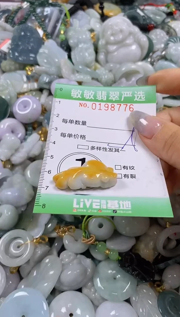 翡翠未镶嵌颈饰闪购0198776