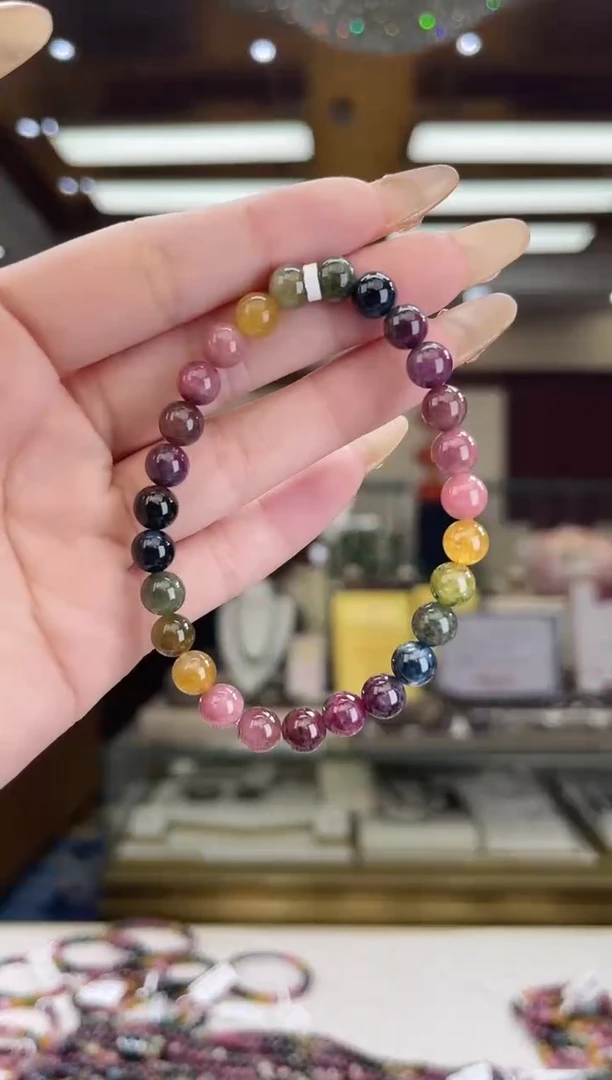 【闪购商品】碧玺/未镶嵌7mm+碧玺单圈5多样性发货