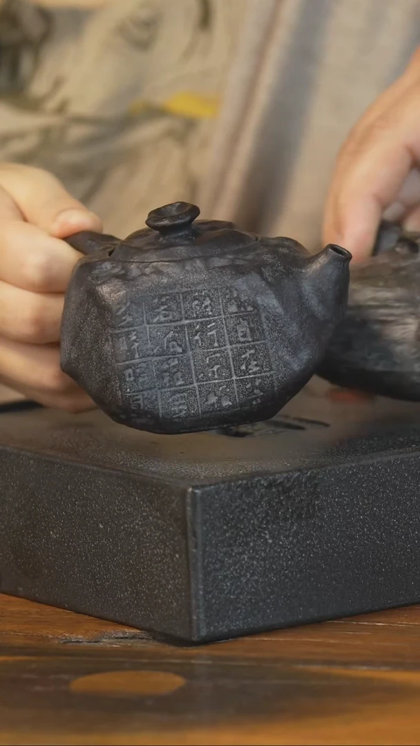 张文山手作款茶壶作品14