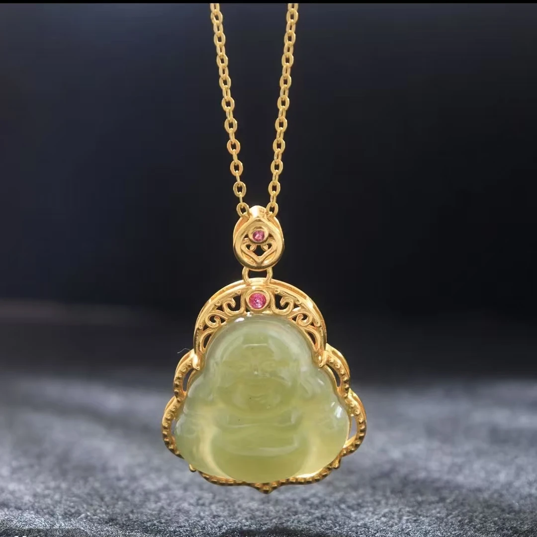 铜合金项链 【贺筱姐】简约百搭佛公项链XL037多样性发