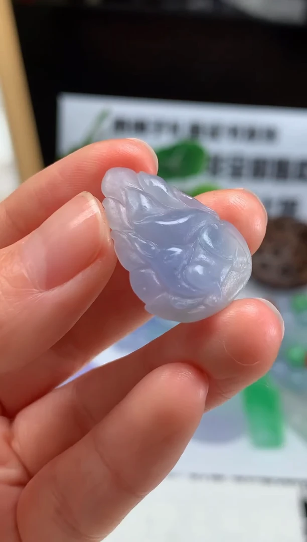 【闪购商品】定制翡翠未镶嵌吊坠-90091