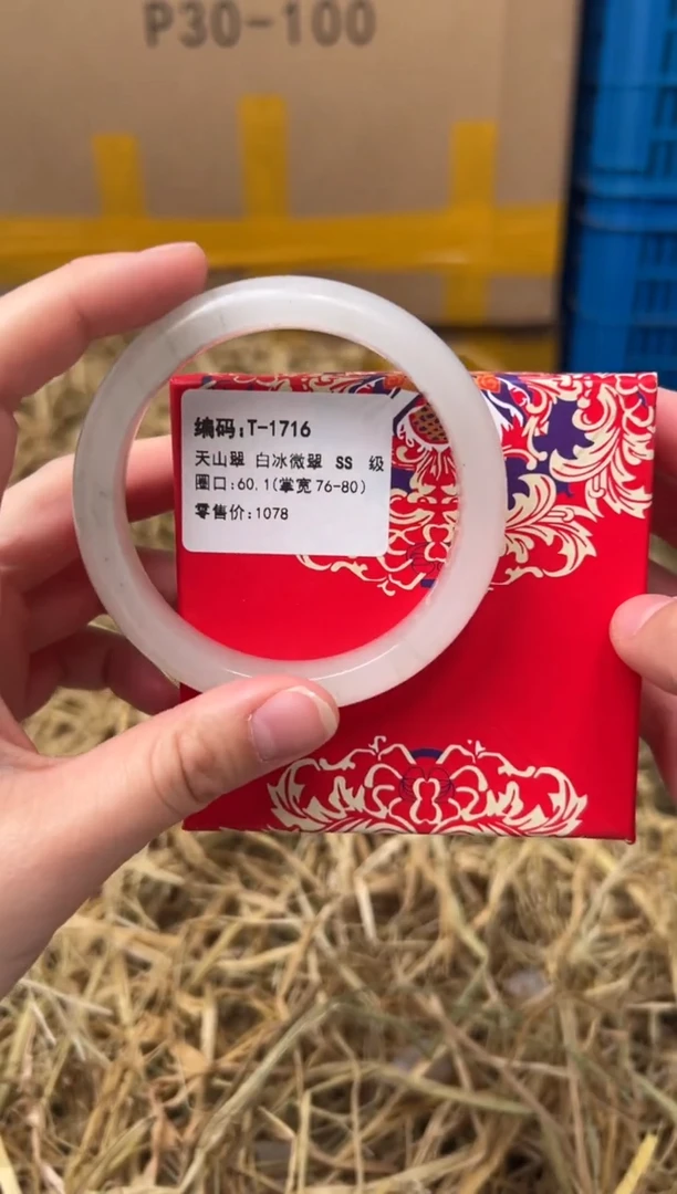 未镶嵌手镯石英质玉T-1716