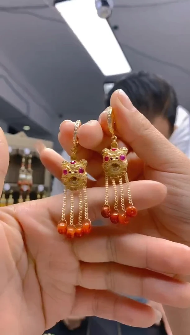 【闪购商品】翡翠耳饰合金114翡翠耳包