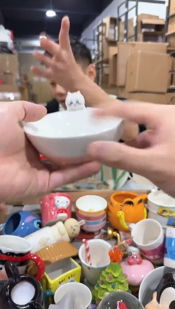瓷片原盒吉伊公仔碗