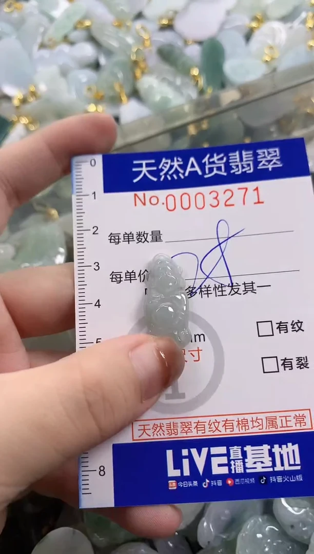 颈饰未镶嵌翡翠天然A货翡翠