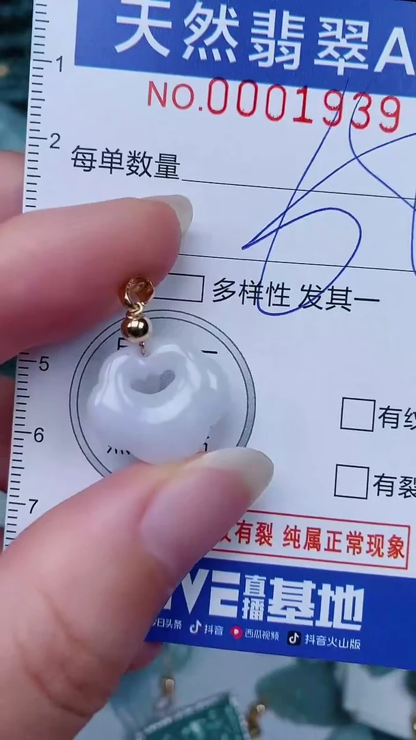 翡翠未镶嵌颈饰00001939