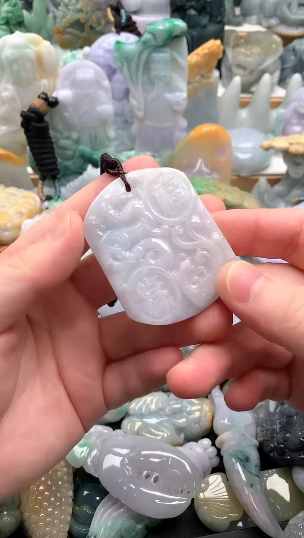 吊坠(不含链)未镶嵌翡翠1
