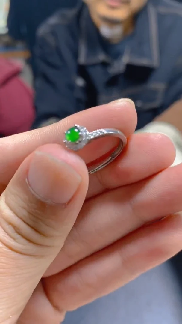 【闪购商品】翡翠戒指未镶嵌0867195879多样性发一