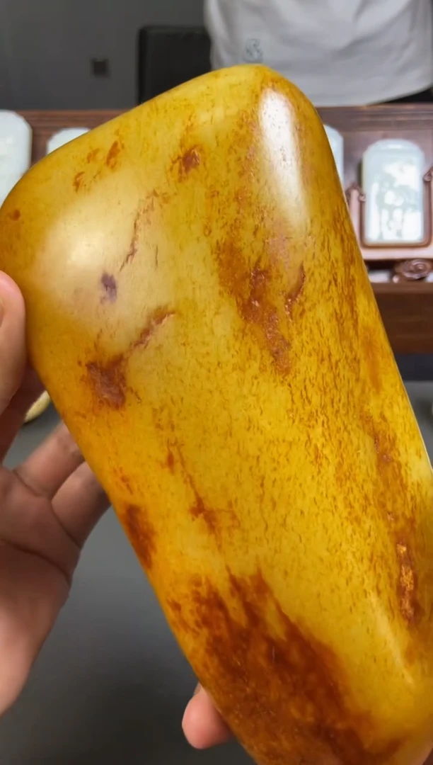 和田玉未镶嵌把件凌****，1