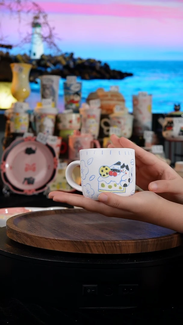 陶瓷便携款景德镇手工手绘陶瓷