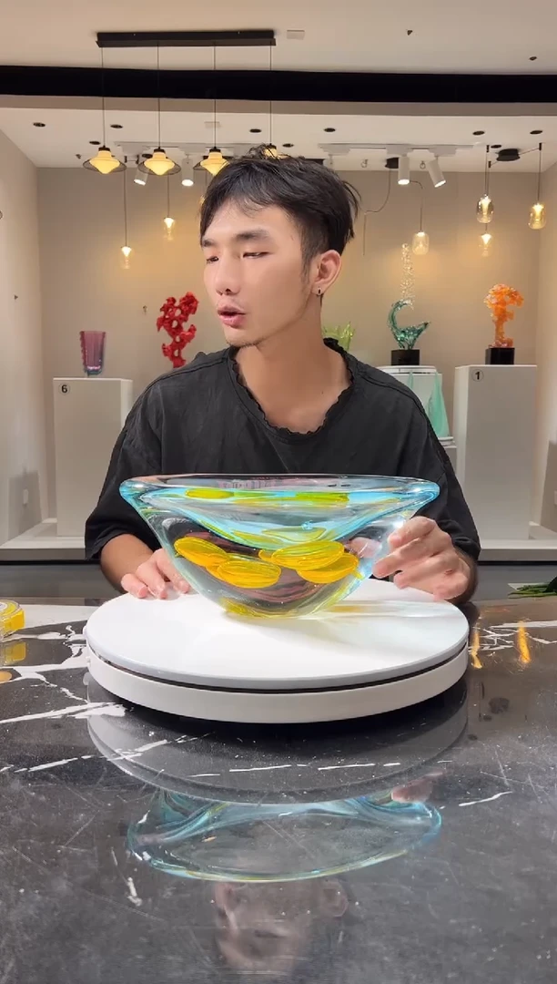 摆件巴比特美学 气泡果盘