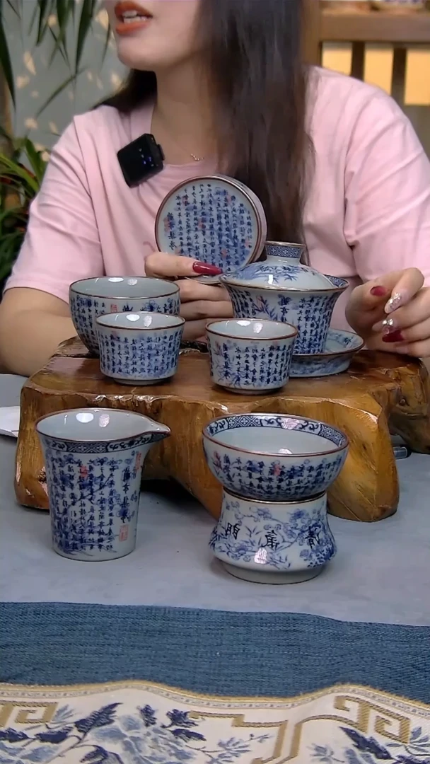 简装家用款7件套 老陶泥开片纹陶瓷茶具