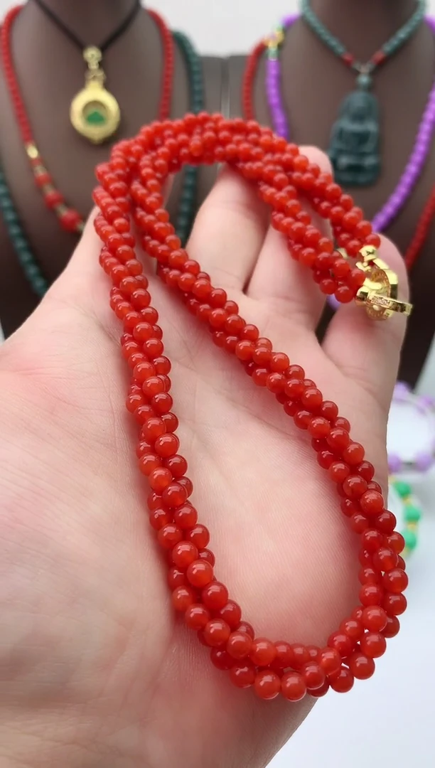 【闪购商品】翡翠颈饰14K金镶嵌D236项链