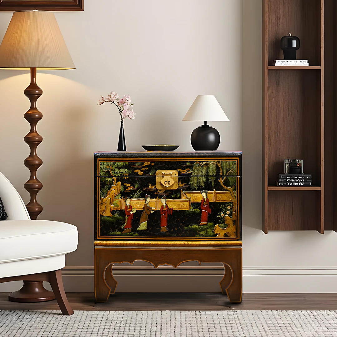 【本尼家】YS35法式中国风边几