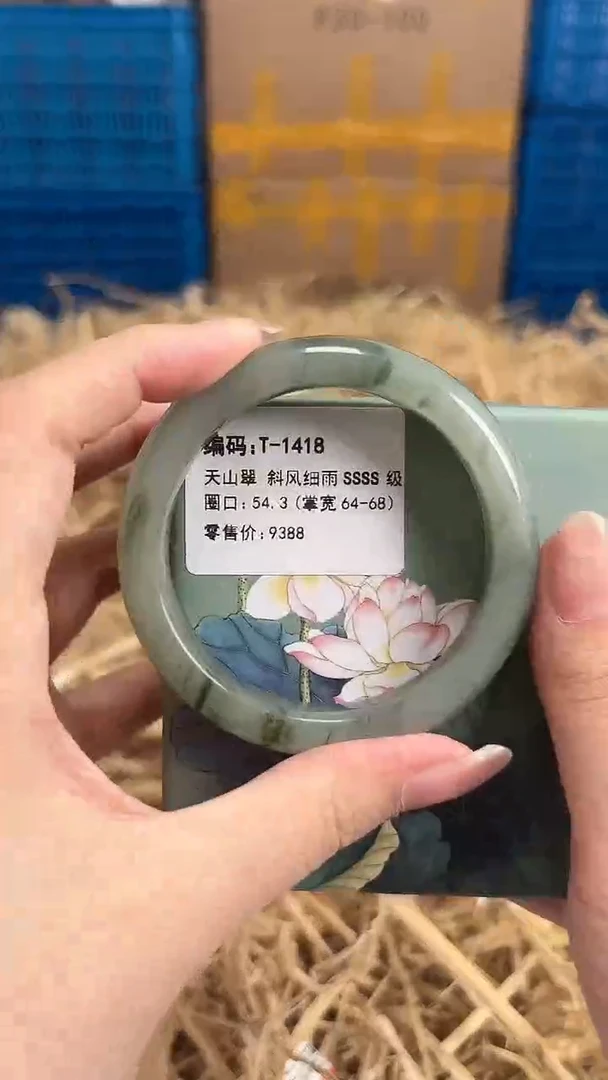未镶嵌手镯石英质玉T-1418