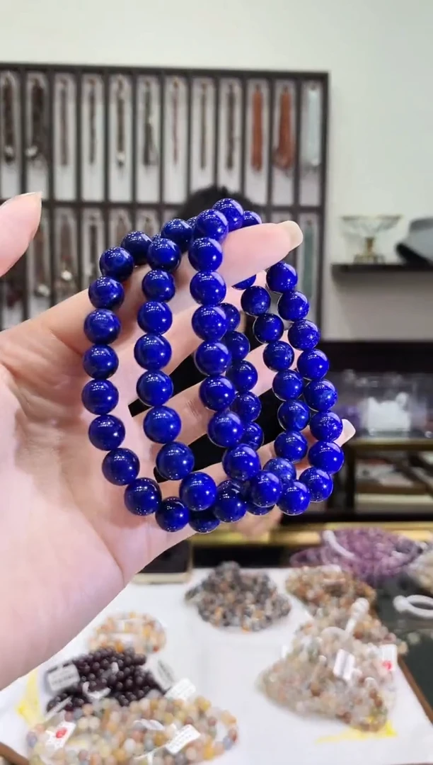 未镶嵌青金石手链多样性发其一8+