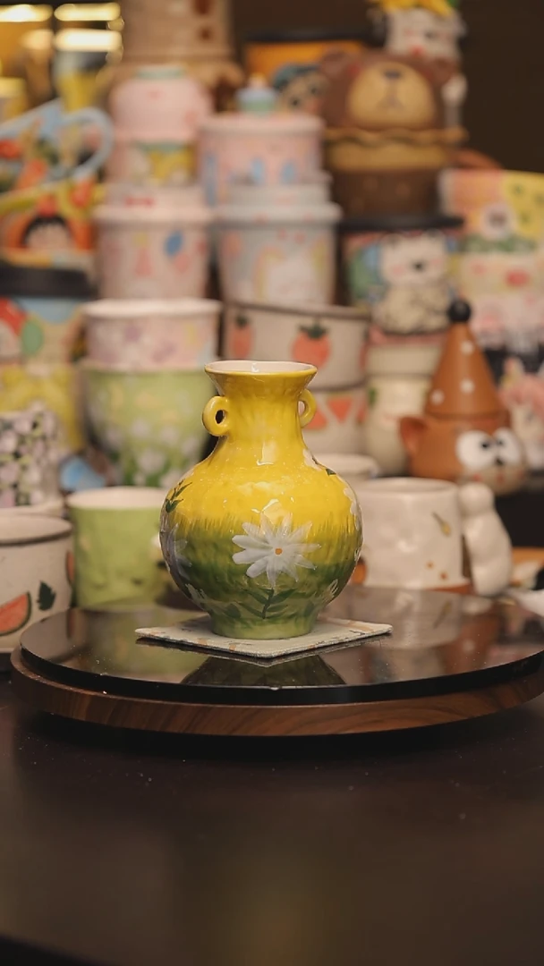 景德镇釉下彩绘设计师款式陶瓷