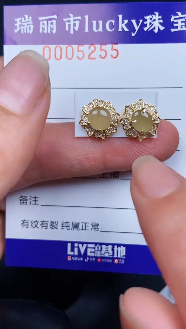 翡翠银S925镶嵌颈饰5255