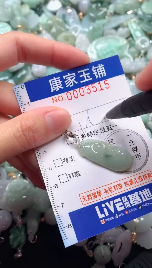 颈饰未镶嵌翡翠3515