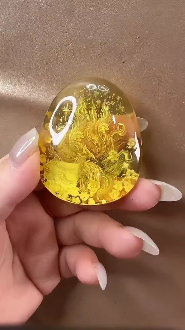 琥珀颈饰未镶嵌吊坠