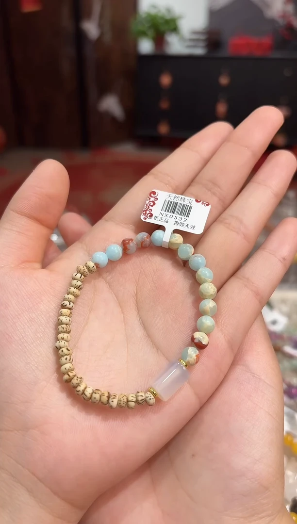 玛瑙/玉髓手串未镶嵌NX0532手链搭配玛瑙多样性发一