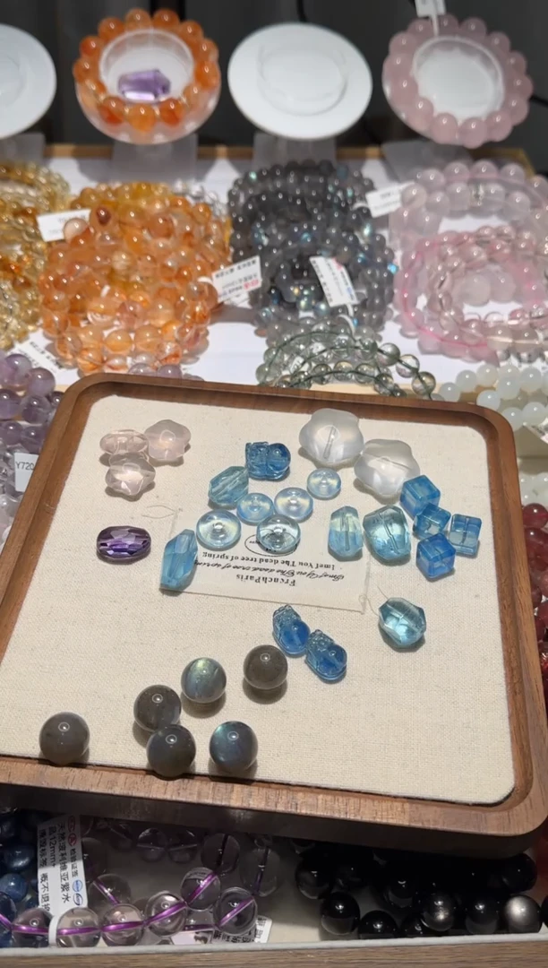 【闪购商品】海蓝宝石手链未镶嵌海蓝宝平安扣12mm+