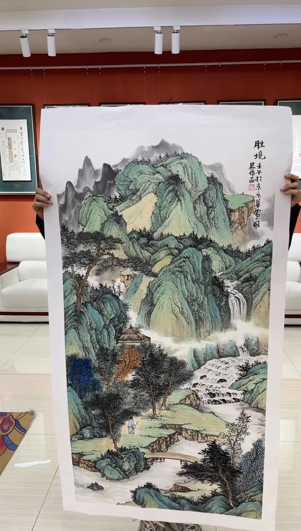 【闪购商品】国画郑乐华绘画手绘作品21-37