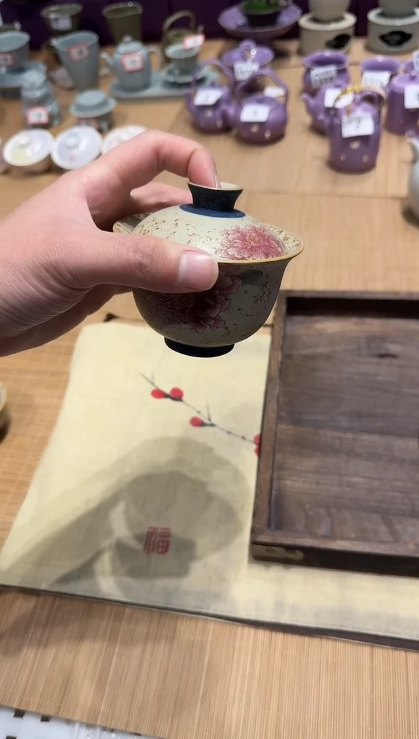 瓷片瓷瓷火石红正品茶具 假一罚十