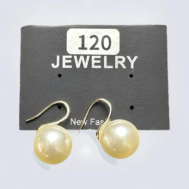 铜合金耳饰 【120】法式复古耳钩耳环小众耳钉高级感简约百搭耳饰