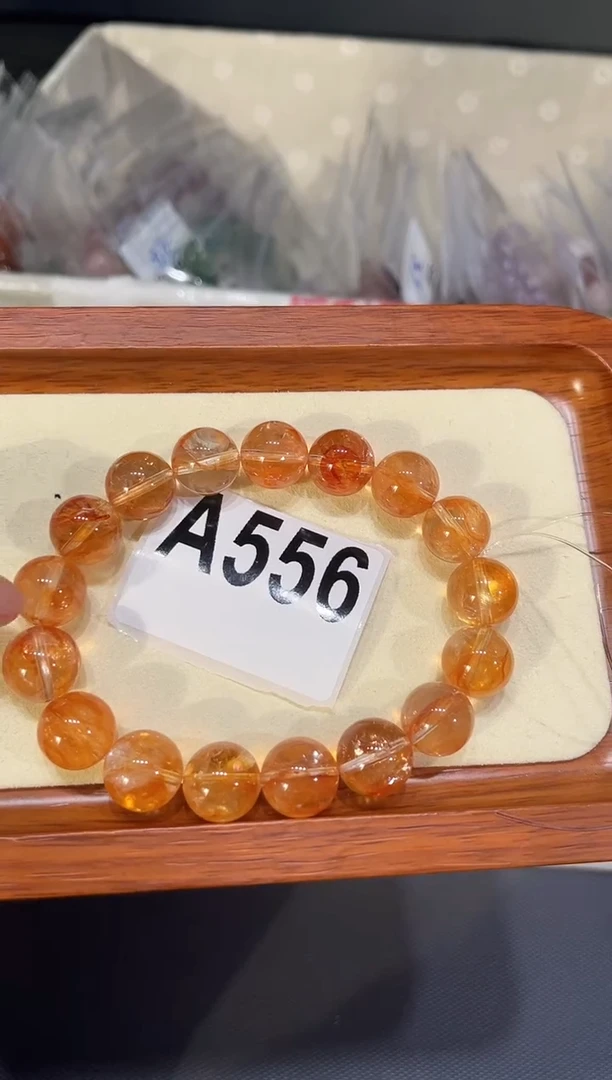 未镶嵌手链水晶A556胶花 11+