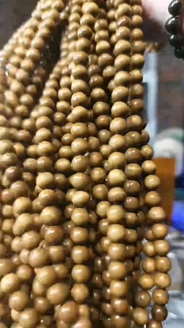 【闪购商品】楠木（金丝楠）手串/手链0.8阴沉黄多圈108