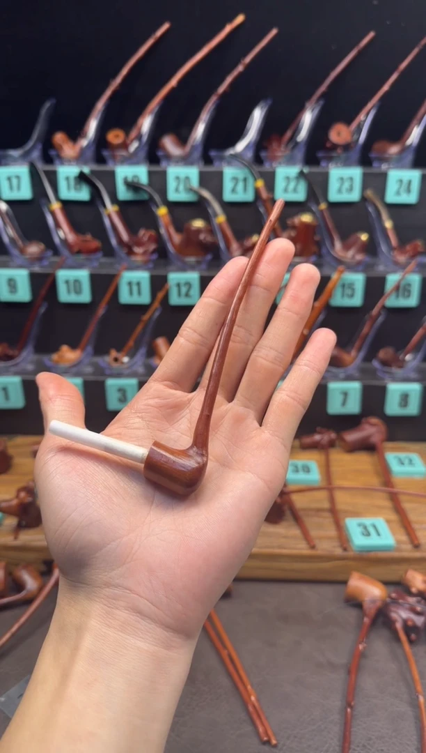 一物一图檬子木手工香烟嘴