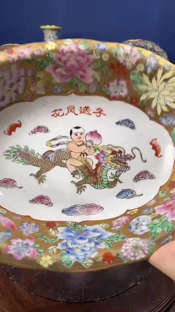 其他微瑕景德镇窑厂瓷摆件单件